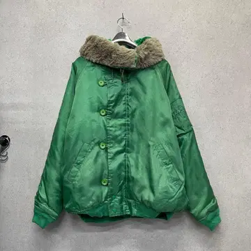 N2B 플라이트 자켓 옷깃 퍼 밀리터리