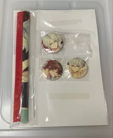 피오피오레의 만종 애니메이트 혜택 캔뱃지 태피스트리