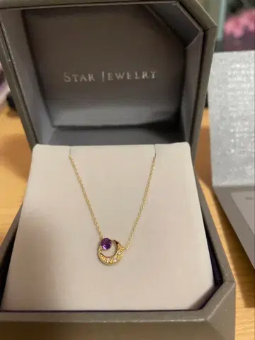 STAR JEWELRY 자수정 목걸이