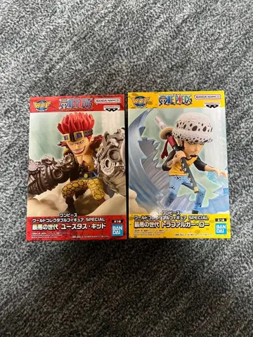 원피스 유스타스 키드 & 트라팔가 로 피규어 세트