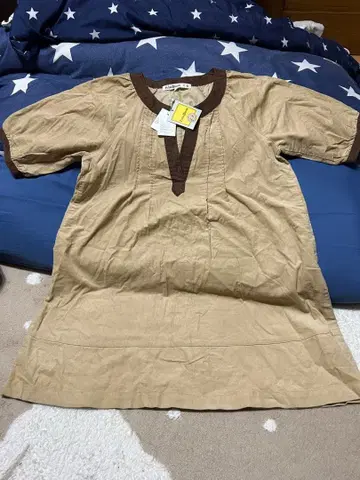 Cutie Blonde M 튜닉 원피스 셔츠