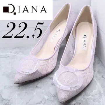 [컨디션 최상] [21] 다이애나 레이스 펌프스 라벤더 핑크 22.5