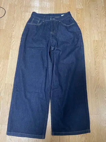 nnine 슈퍼 와이드 스트레이트 데님