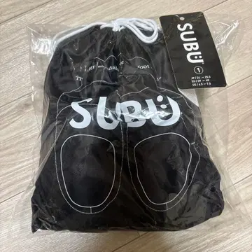 SUBU 블랙 샌들 JP 24-25.5