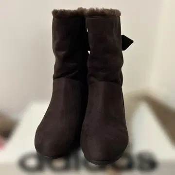 브라운 백리본 부츠 S 사이즈