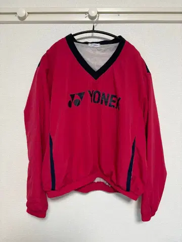 YONEX 트레이닝복 긴팔 핑크 의류