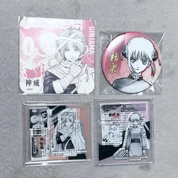 은혼전 은혼 카무이 카구라 아크릴 피규어 컬렉션 캔뱃지