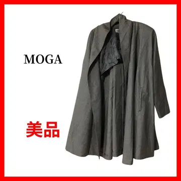 MOGA 모가 롱 코트 울 스프링 코트 B1327