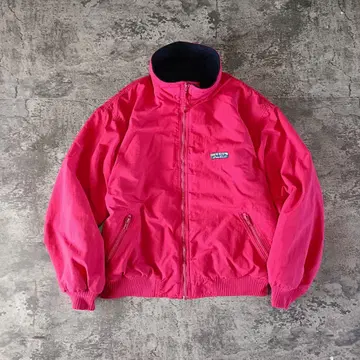 80s USA제 Eddie Bauer 블랙 택 웜업 자켓