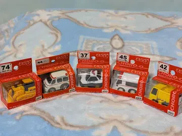 일하는 자동차들 쵸로Q 5대 세트