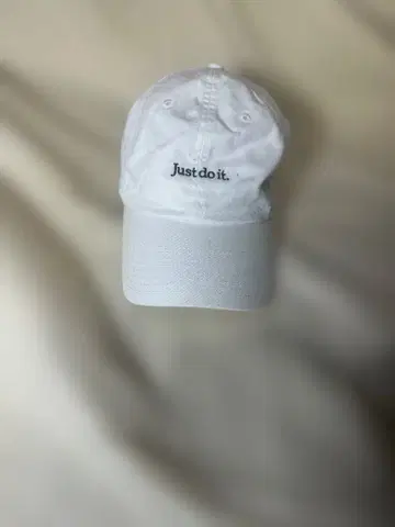 NIKE Just do it. 화이트 캡