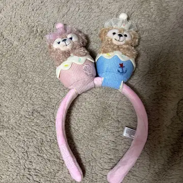 [홍콩 디즈니] 더피와 셰리메이 머리띠 커스텀 2개 세트