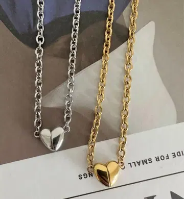 하트 모양 펜던트 목걸이