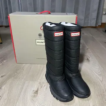 정품 새상품급! 헌터 스노우 부츠 UK5 24cm