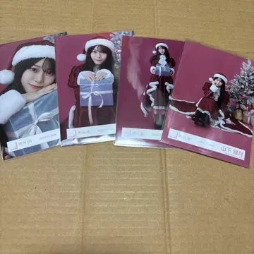 사쿠라자카46 야마시타 시즈키 2025년 산타 의상 4종 컴프