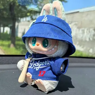 라부부 labubu 의류 다저스 야구 17cm 인형 옷