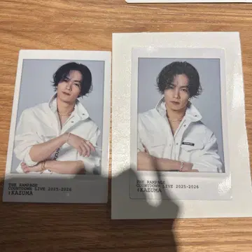 THE RAMPAGE 란페 카와무라 카즈마 카드