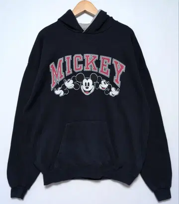 VINTAGE MICKEY DISNEY USA 후드 맨투맨 XL