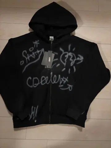 w.shot 그래피티 디자인 후드티