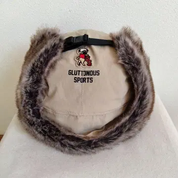 미사용 GLUTTONOUS 그루 플라이트 캡 베이지 개