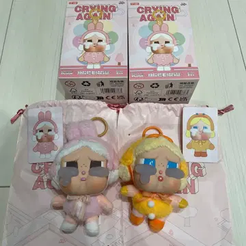 POPMART 토끼 오리 CRYBABY Crying Again