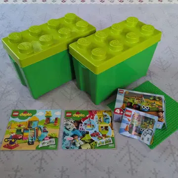 레고 듀플로 10864 10914 10766 묶음 판매 기초판 포함