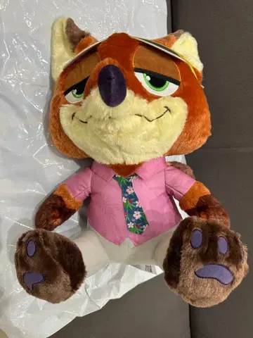 12월 16일까지 압축 없음! 주토피아 2 닉 슈퍼 라지 봉제 인형 2