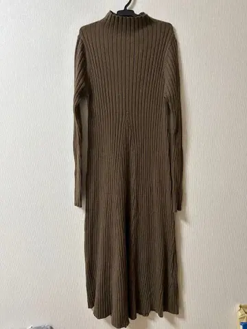 Aperi 리브 니트 원피스