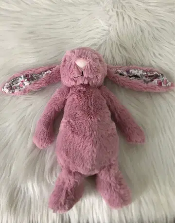 Jellycat 핑크 토끼 봉제 인형 약 30cm