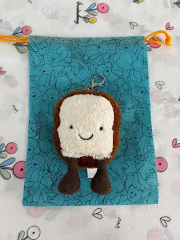 빵 캐릭터 키링 복조리 포함