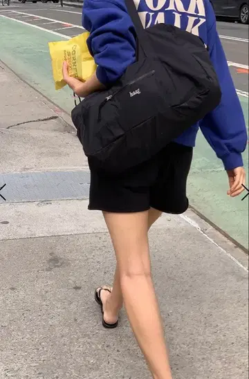 [ 새상품 ] 한국 브랜드 haag(헤이그) 더플백 BLACK 블랙