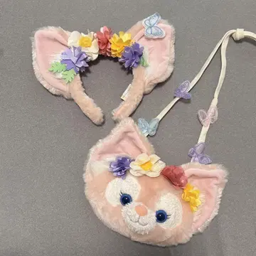 디즈니풍 꽃 장식 머리띠