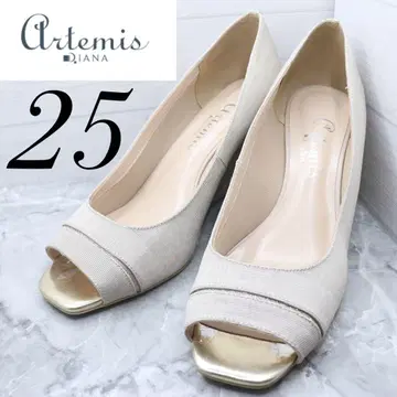 [ 25 ] DIANA 다이애나 웨지솔 오픈토 베이지 25