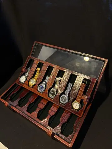 Rossi da Vinci 손목시계 12개 보관 케이스 컬렉션 케이스
