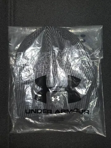 UNDER ARMOUR 니트 모자 그레이 미개봉 새상품