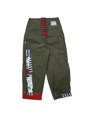 add 2 check cargo pants