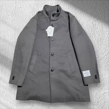 [ 새상품 ] SHIPS any 멜톤 울 스탠드 카라 코트 XL