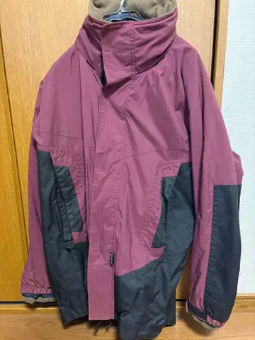 L.L.Bean 남성용 M 마운틴 후드티 버건디/블랙