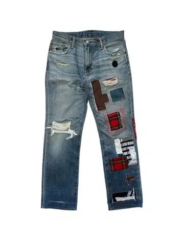 patch work denim