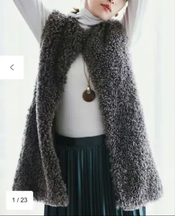 앙피로 에코 퍼 베스트 모카 S 사이즈