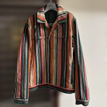 ZARA 스트라이프 패턴 자켓 XL