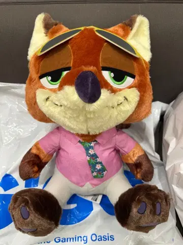 12월 16일까지 압축 없음! 주토피아 2 닉 슈퍼 라지 봉제 인형 4