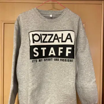 PIZZA-LA STAFF 트레이닝복 L 사이즈 그레이