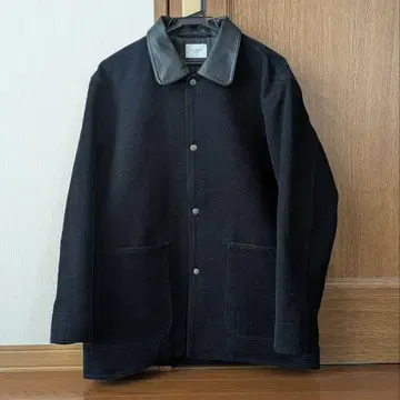 커버올 옷깃 가죽