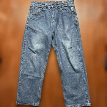 WASTED 블루 데님 팬츠 32