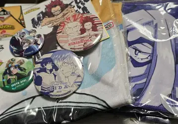 히로아카 캔 배지 색지 타월 제일복권