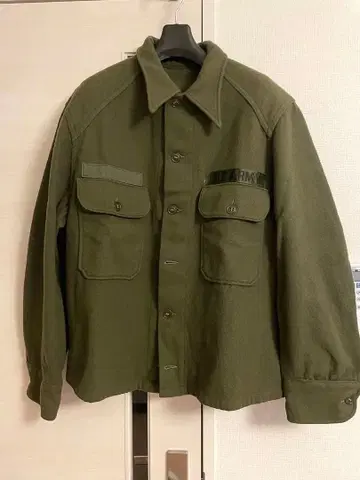 U.S. ARMY 밀리터리 자켓 올리브 그린 데드스탁