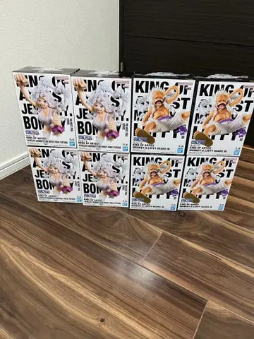 KING OF ARTIST 니카 루피 & 보니 피규어 8개 세트