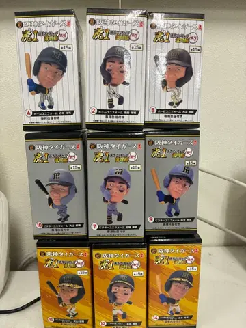 격투 타이거즈 피규어 세트 전 15종