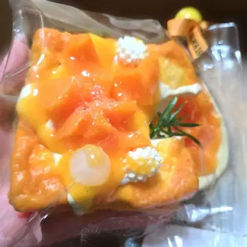 진흙 느낌 XL 사이즈 망고 토스트 타바스코 스퀴즈